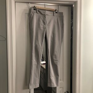 Loft cropped grey pants